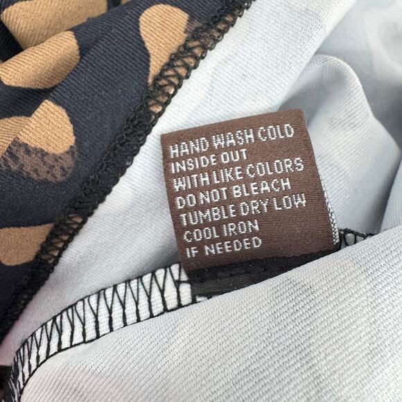 J.McLaughlin Catalyst Mini Dress Size Medium Animal Print Catalina Cloth - Picture 7 of 7